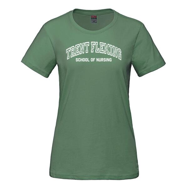 Trent Fleming Tee (distressed logo) - Ladies Thumbnail