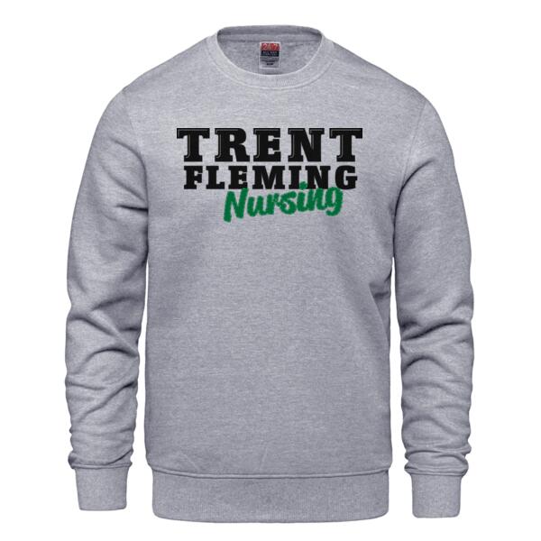 Trent Fleming Nursing Crewneck Fleece (faux Stitching) Thumbnail